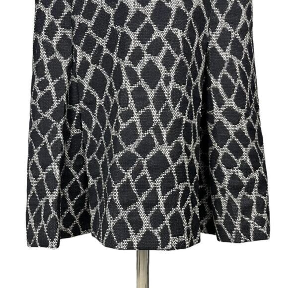 BALMAIN IVOIRE Paris Vintage Wool Pencil Skirt Sz 12 - Picture 6 of 8